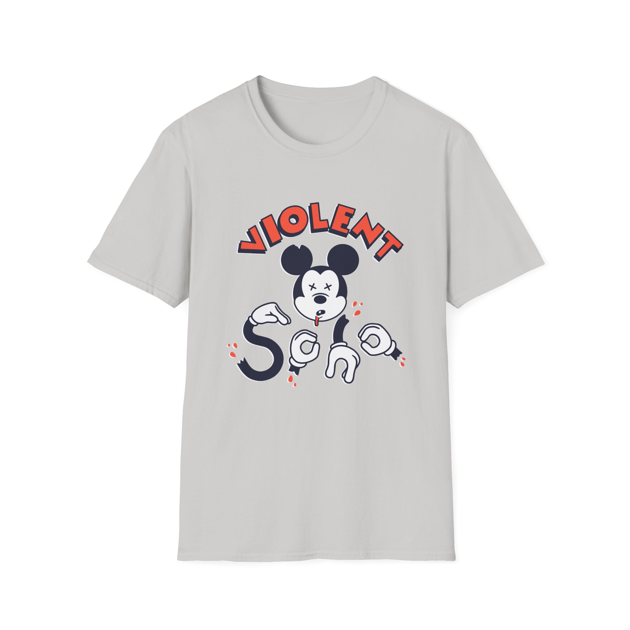 Violent Soho Dead Mouse Unisex Softstyle T-shirt - Image 5