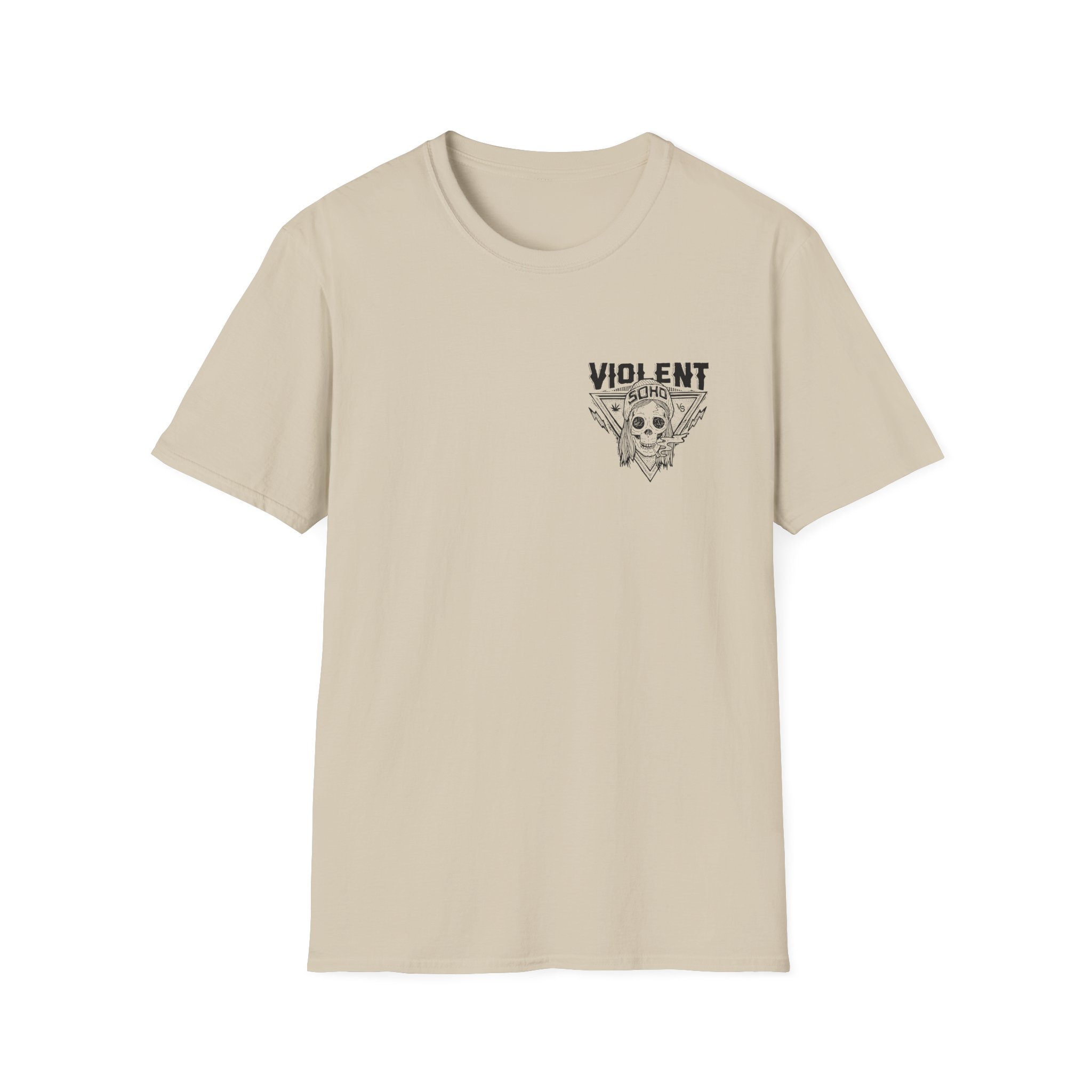 Violent Soho Hell Fuck Yeah Unisex Softstyle T-shirt - Image 3