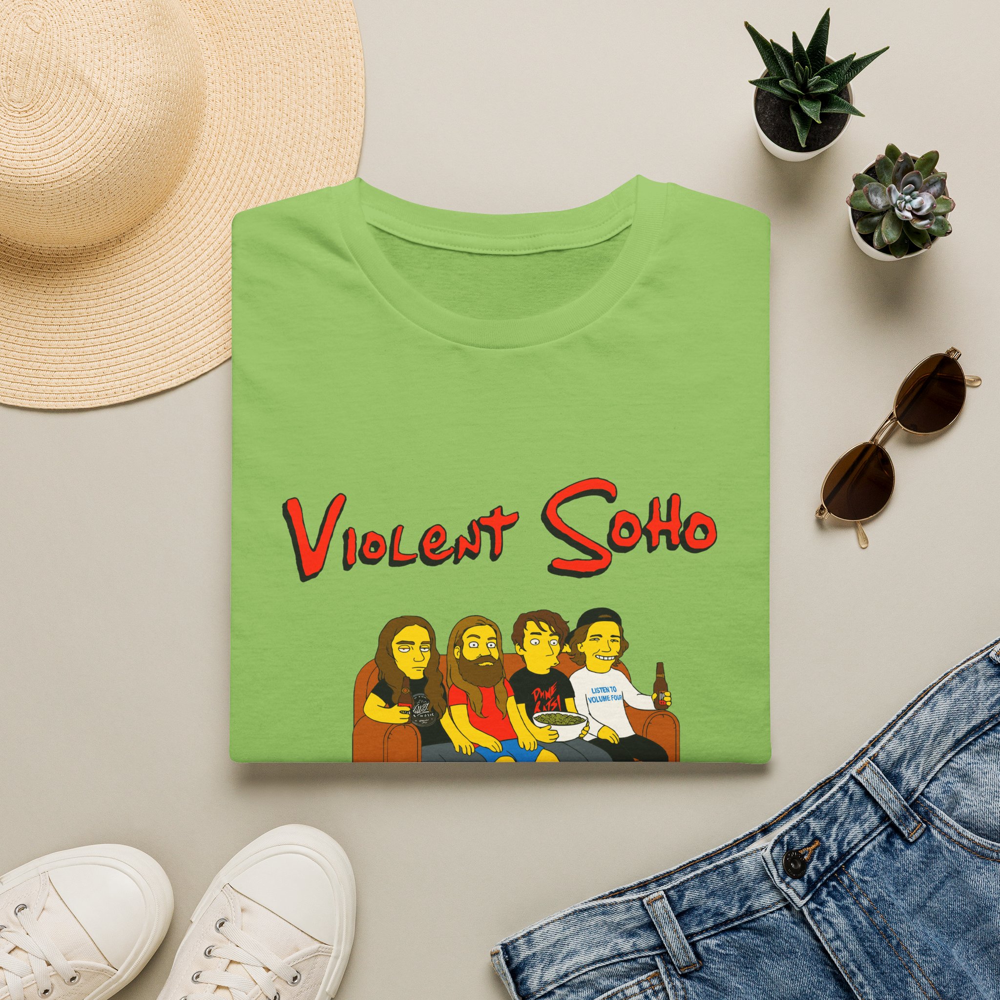 Violent Soho Springfield 4122 Unisex Softstyle T-shirt - Image 25