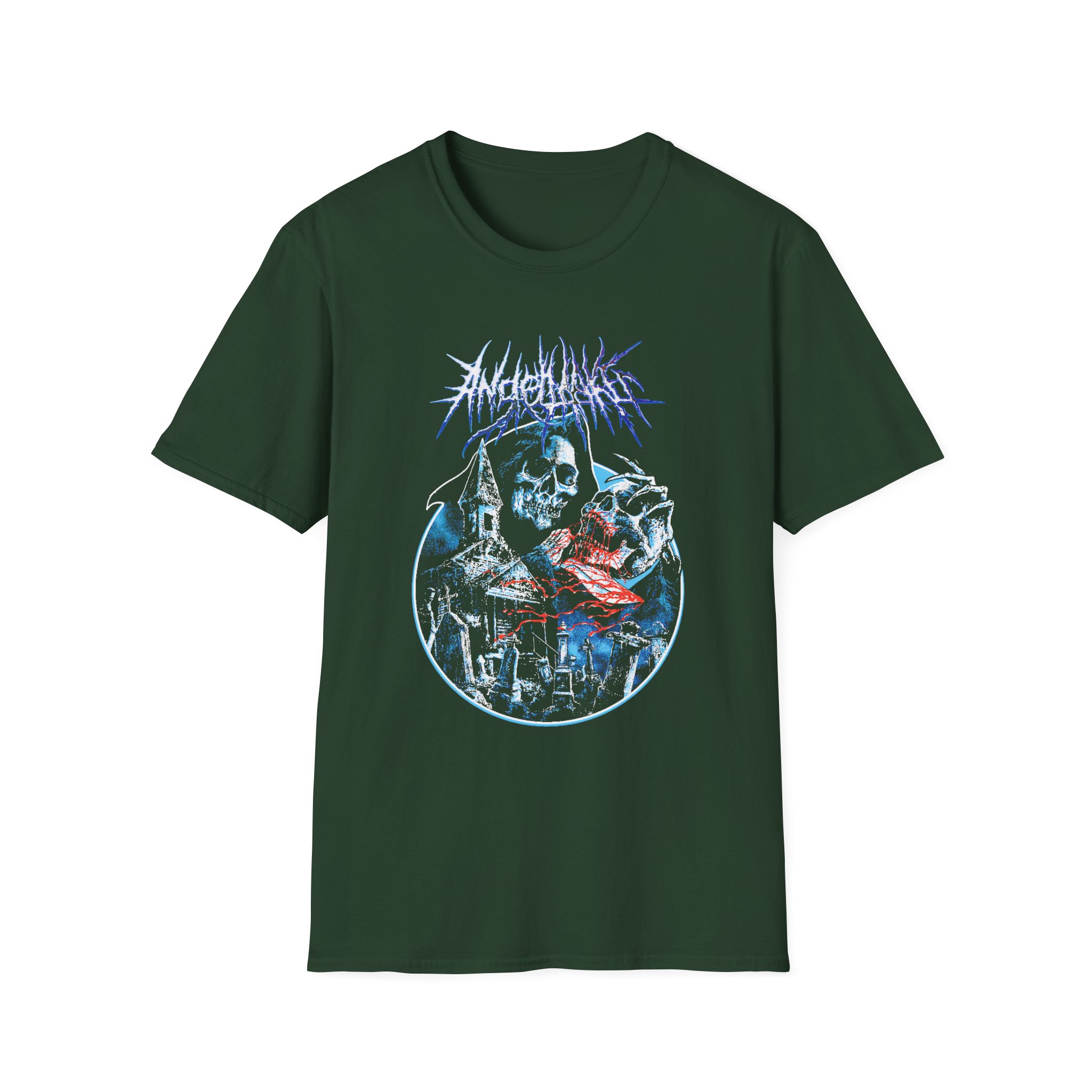 Angelmaker Angel Of Death Unisex Softstyle T-Shirt - Image 7