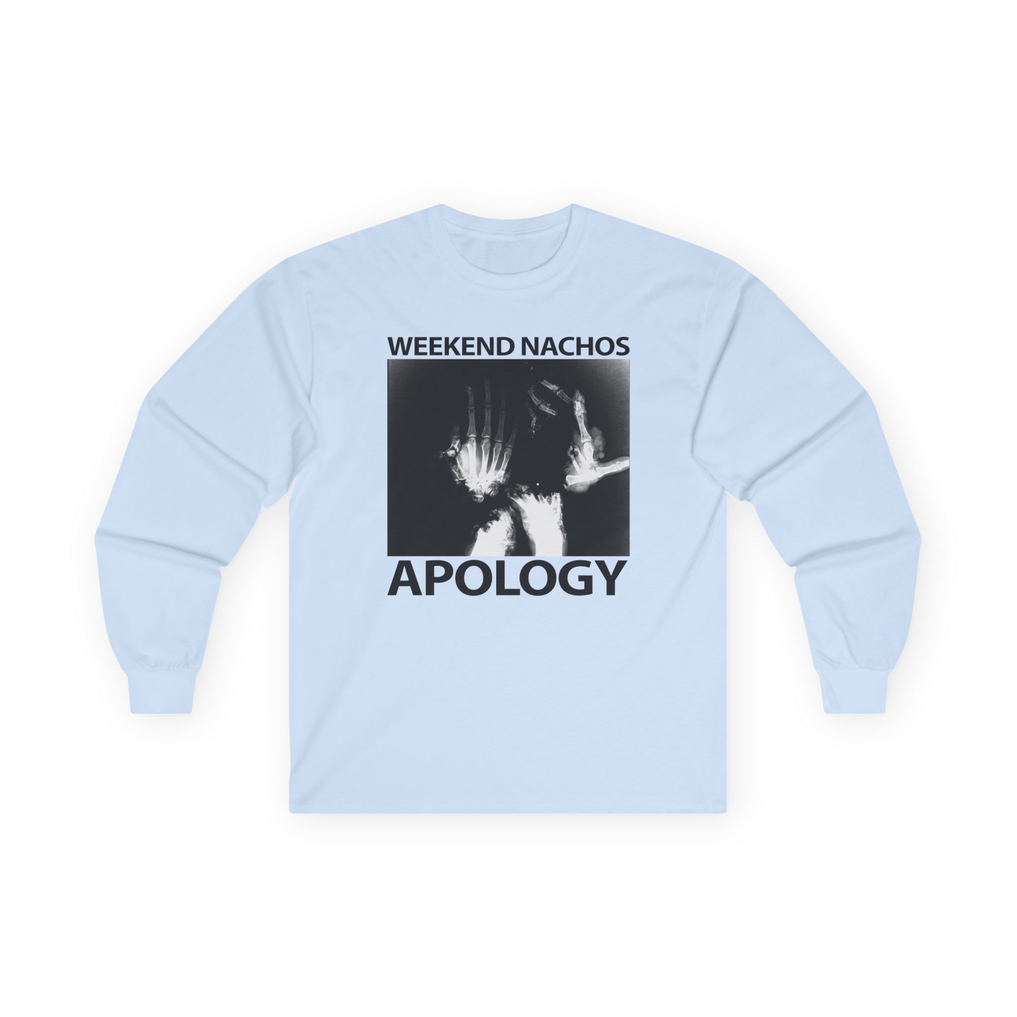 Weekend Nachos Apology Unisex Ultra Cotton Long Sleeve Tee - Image 11