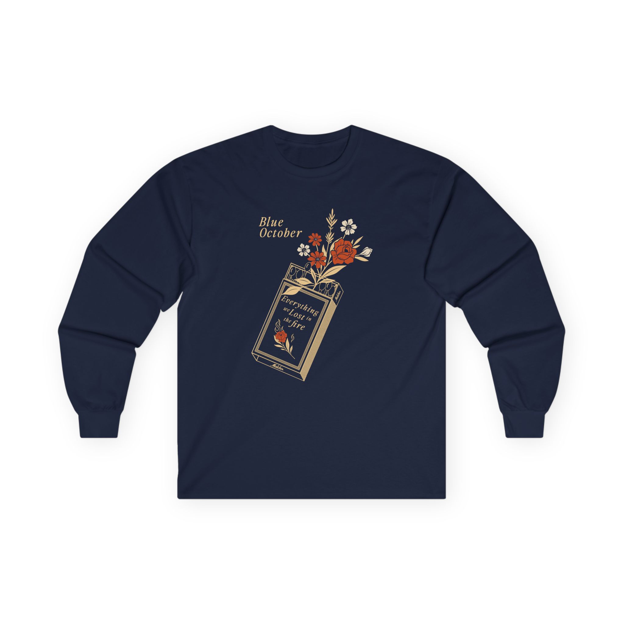 Blue October Everything We Lost in the Fire Unisex Ultra Cotton Long Sleeve Tee - Image 7