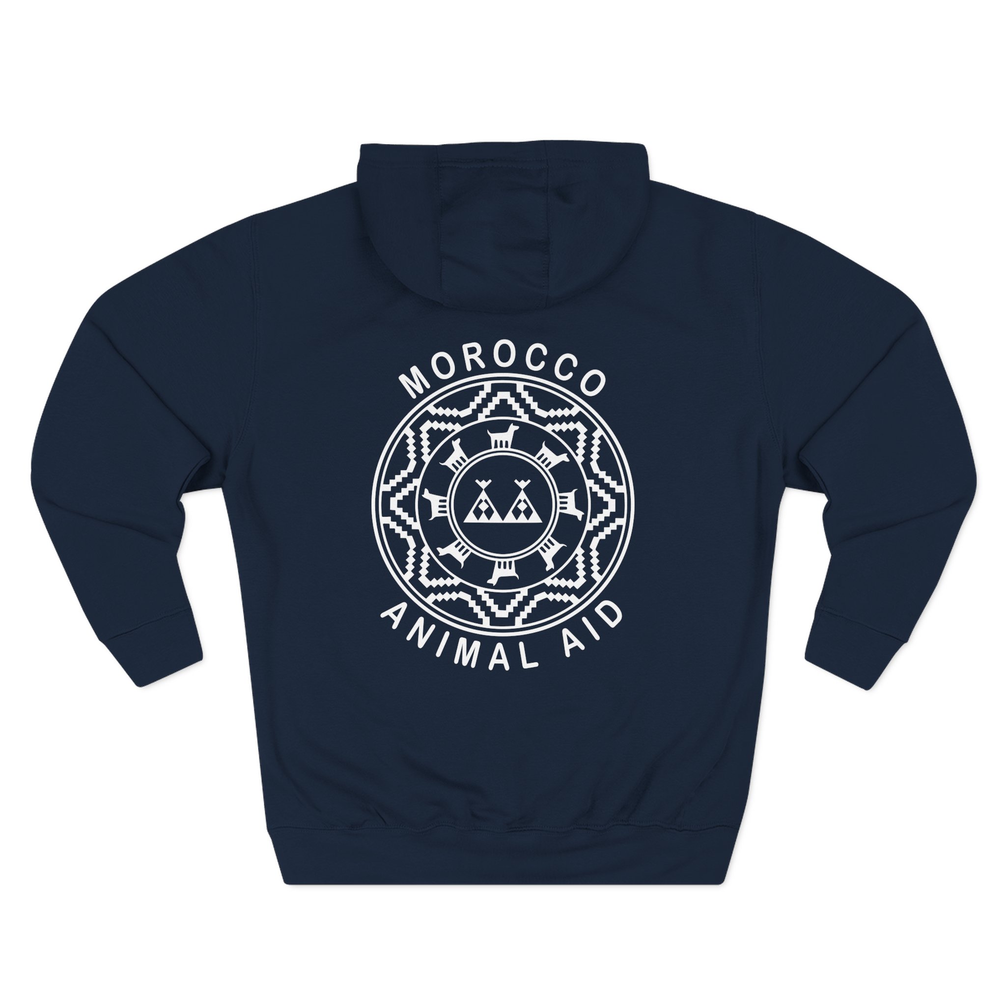 Kinging It Morocco Animal Aid Three-panel Fleece Hoodie - Image 22