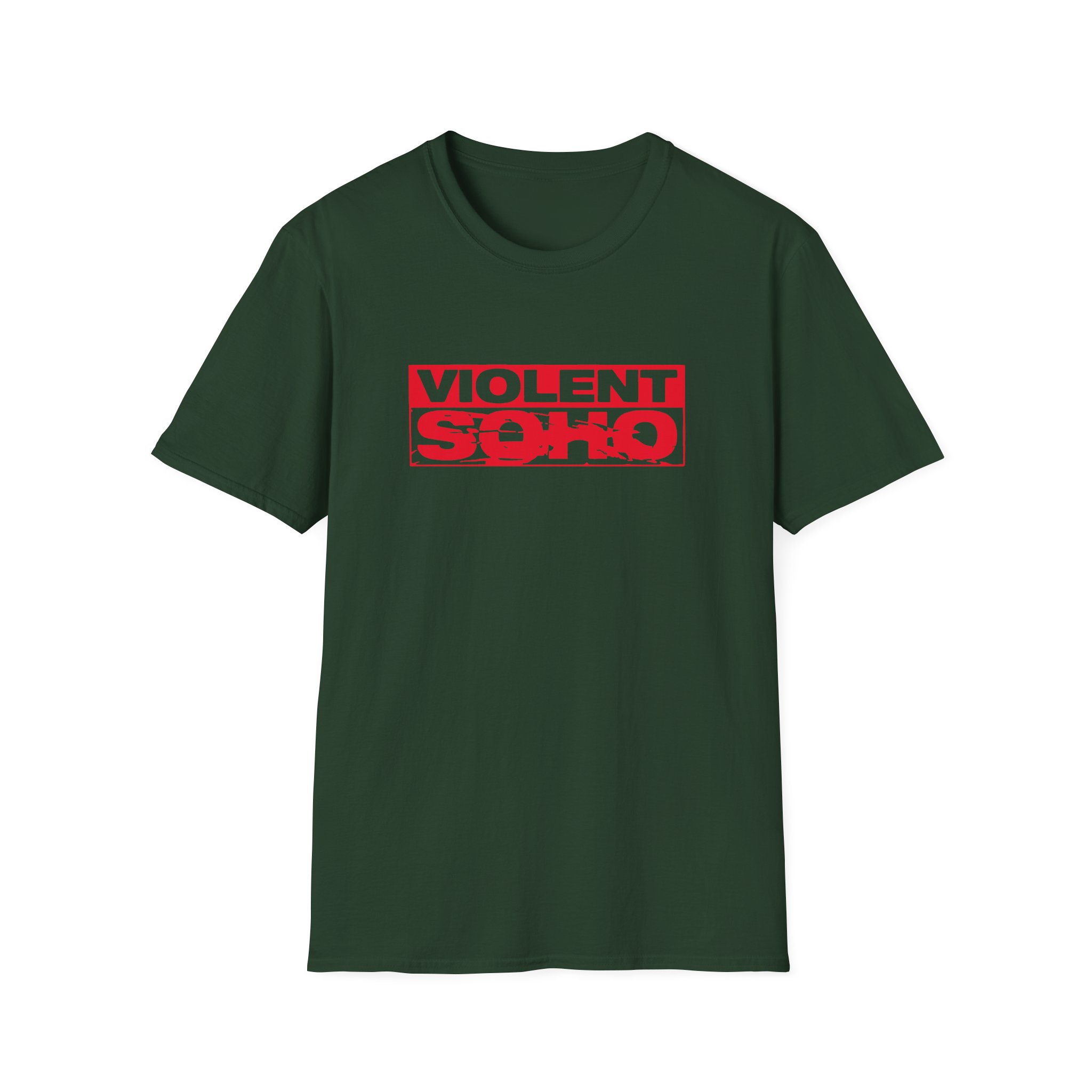 Violent Soho Skull Unisex Softstyle T-shirt - Image 5