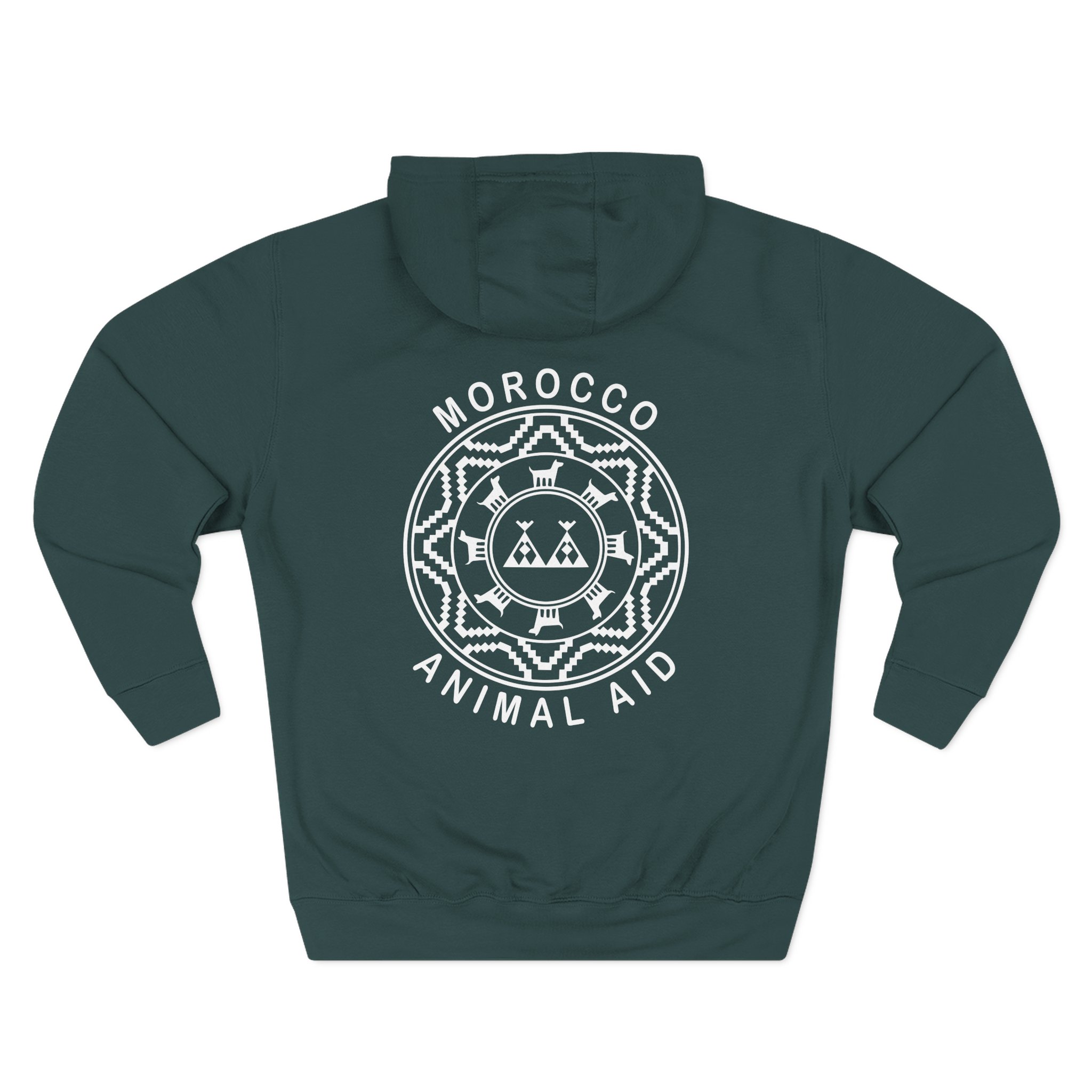 Kinging It Morocco Animal Aid Three-panel Fleece Hoodie - Image 14
