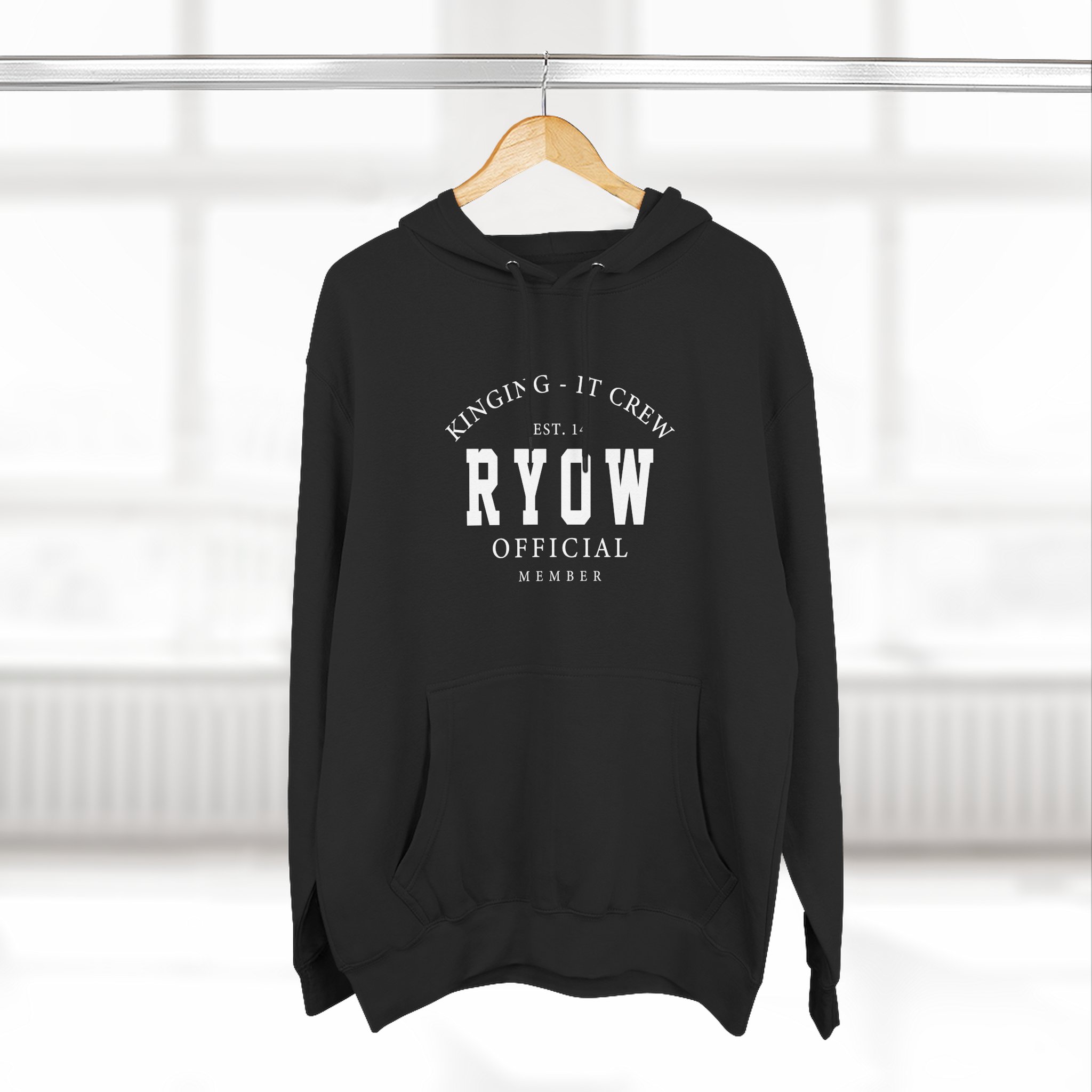 Kinging-it Chill Out Three-panel Fleece Hoodie - Image 4