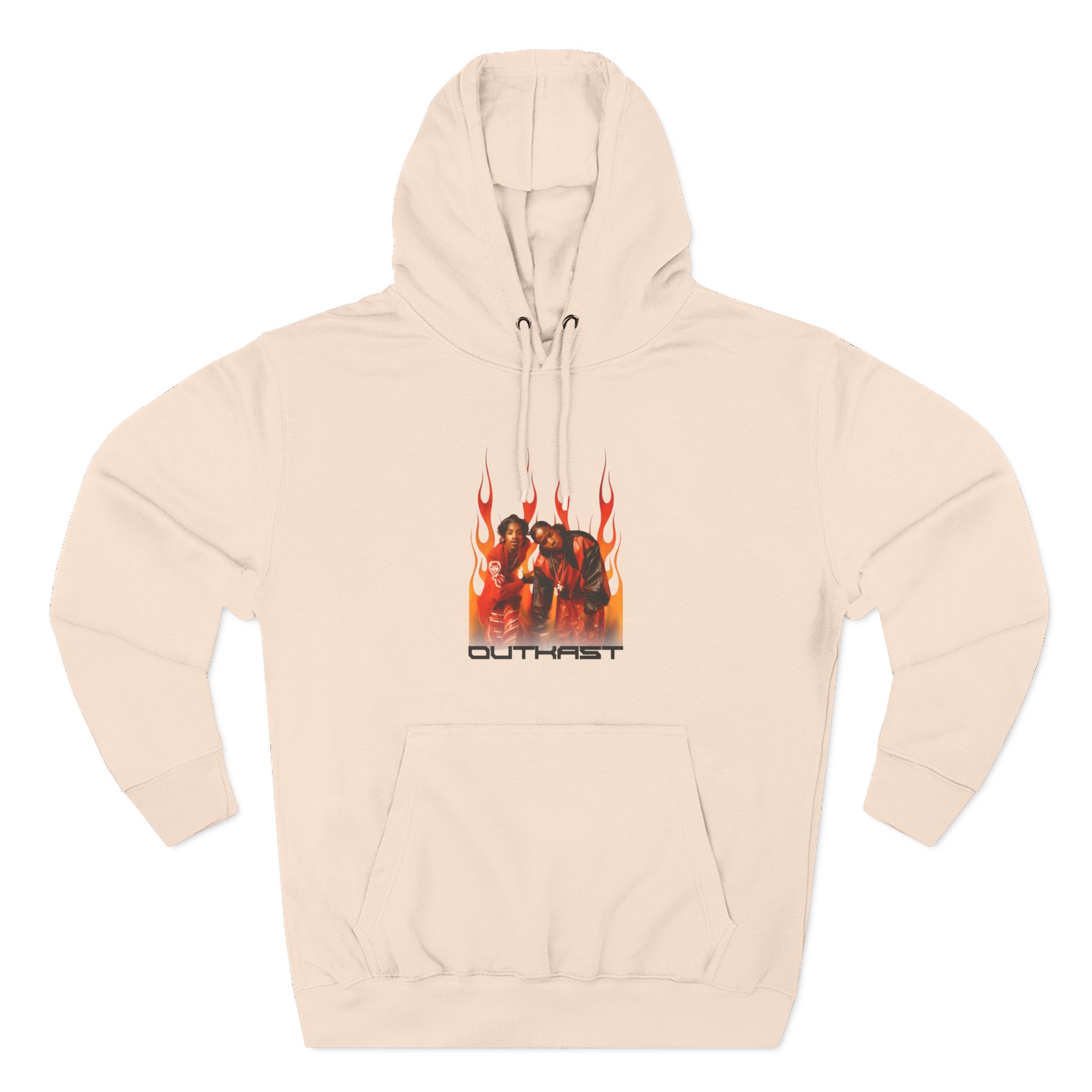 Outkast Outkast Flames Three-panel Fleece Hoodie - Image 7