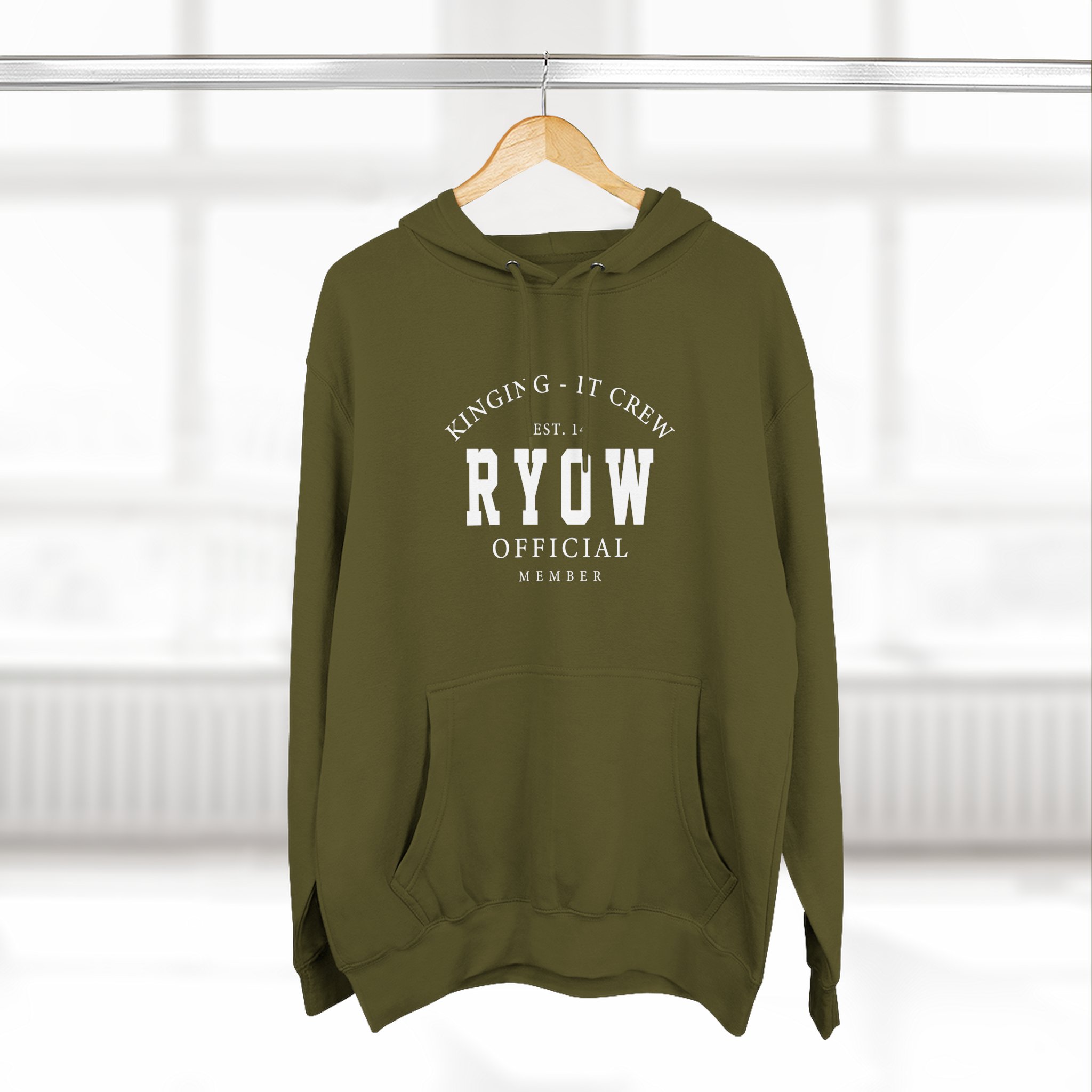Kinging-it Chill Out Three-panel Fleece Hoodie - Image 12