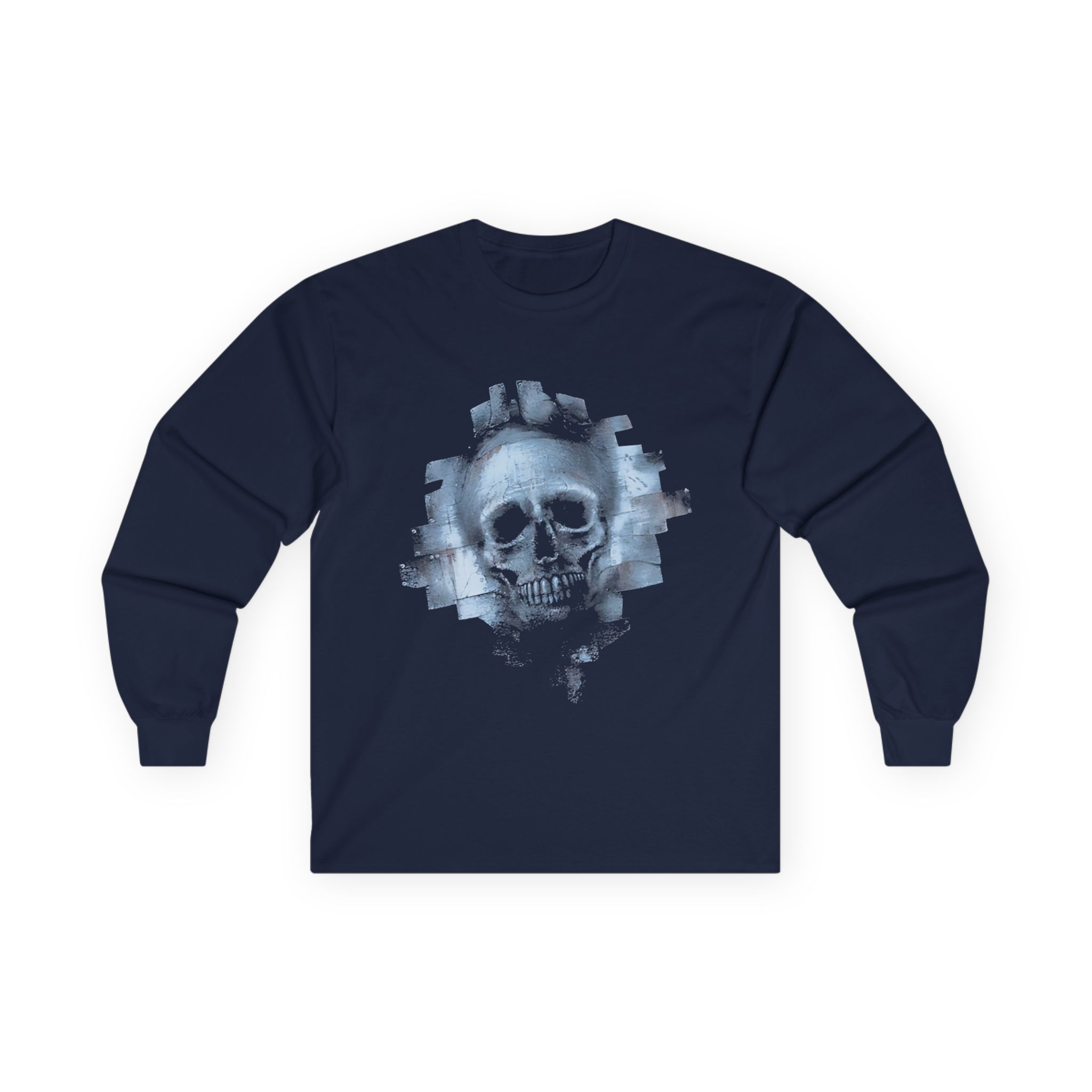 Thunderdome Skull Unisex Ultra Cotton Long Sleeve Tee - Image 5