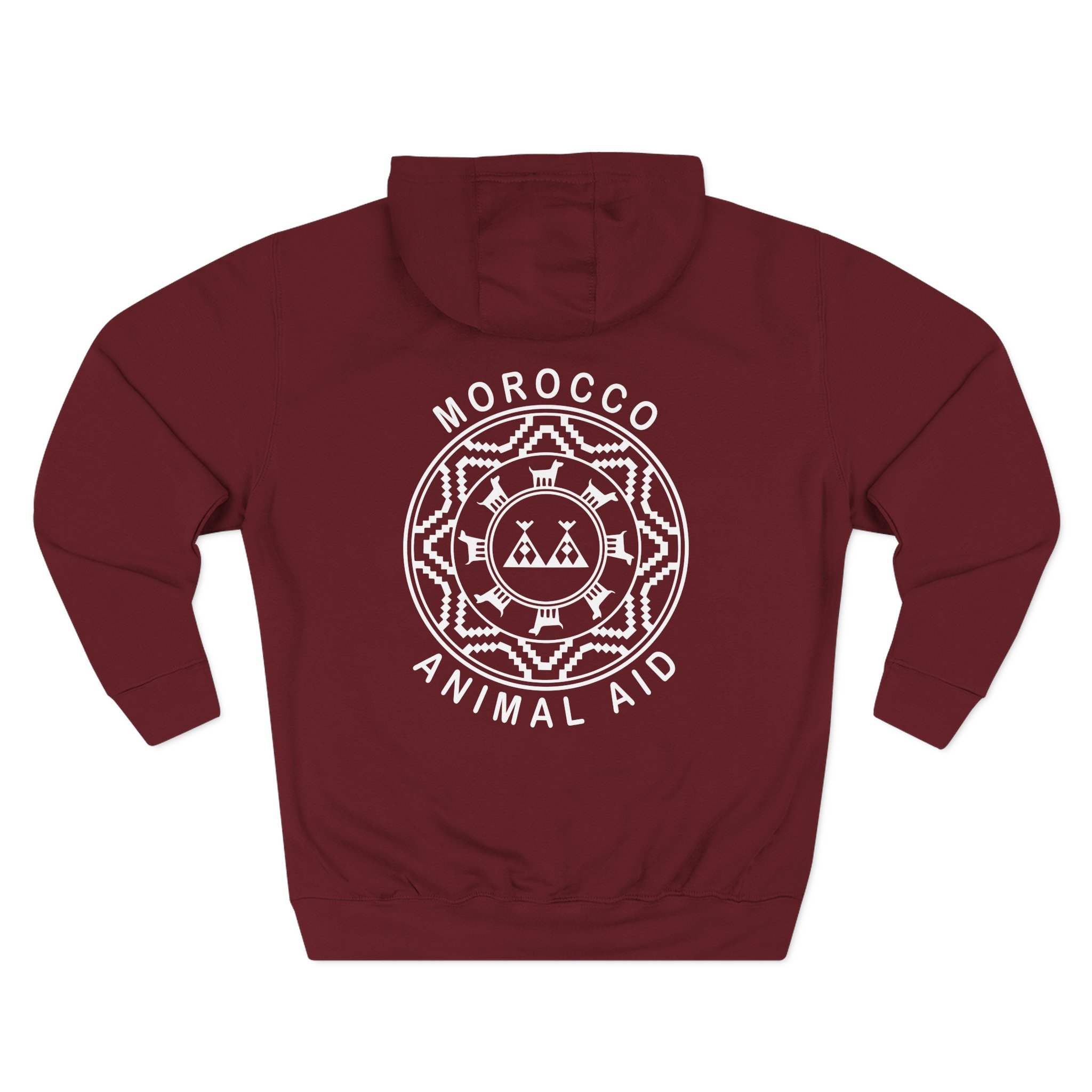 Kinging It Morocco Animal Aid Three-panel Fleece Hoodie - Image 26