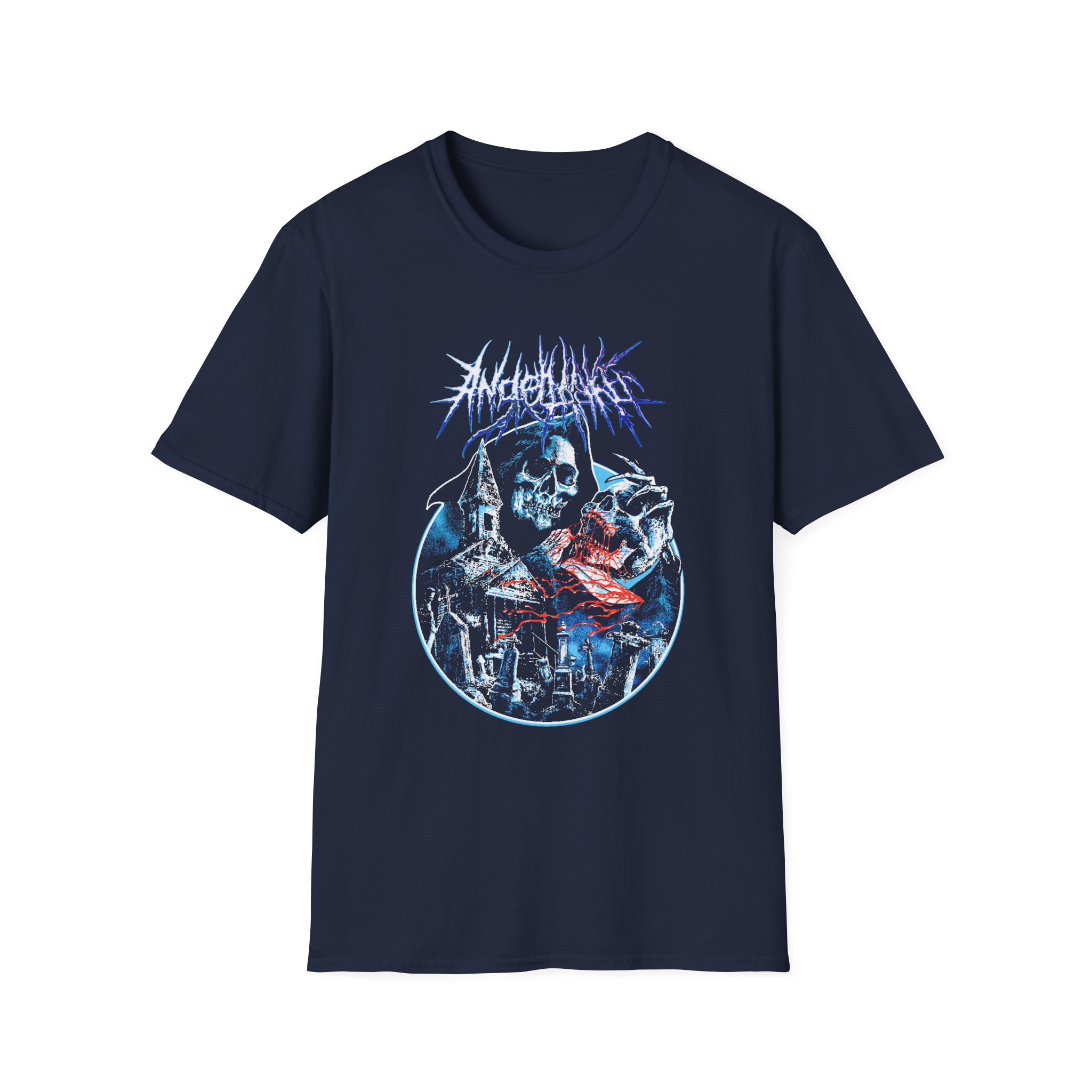 Angelmaker Angel Of Death Unisex Softstyle T-Shirt - Image 9