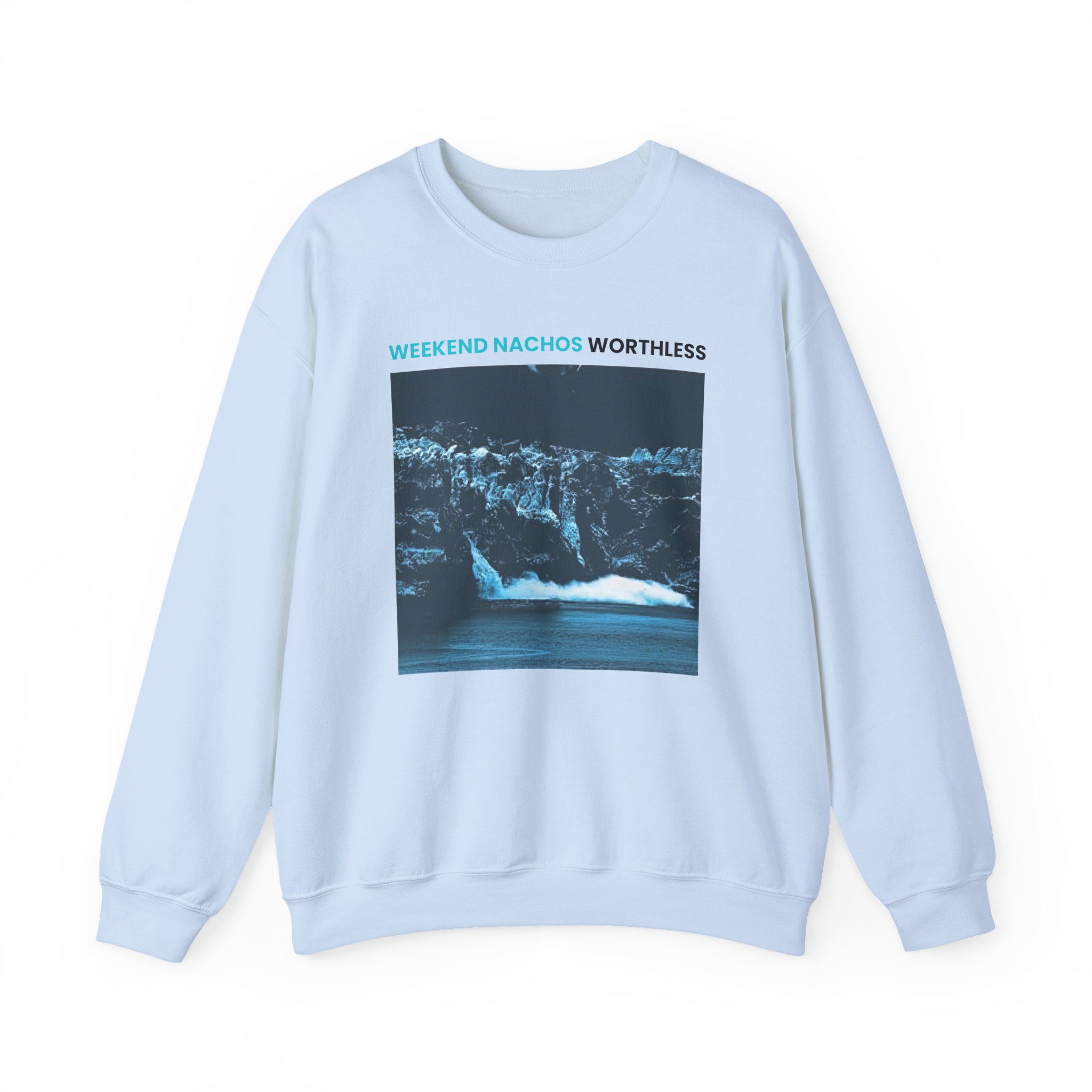 Weekend Nachos Worthless Unisex Heavy Blend™ Crewneck Sweatshirt - Image 7