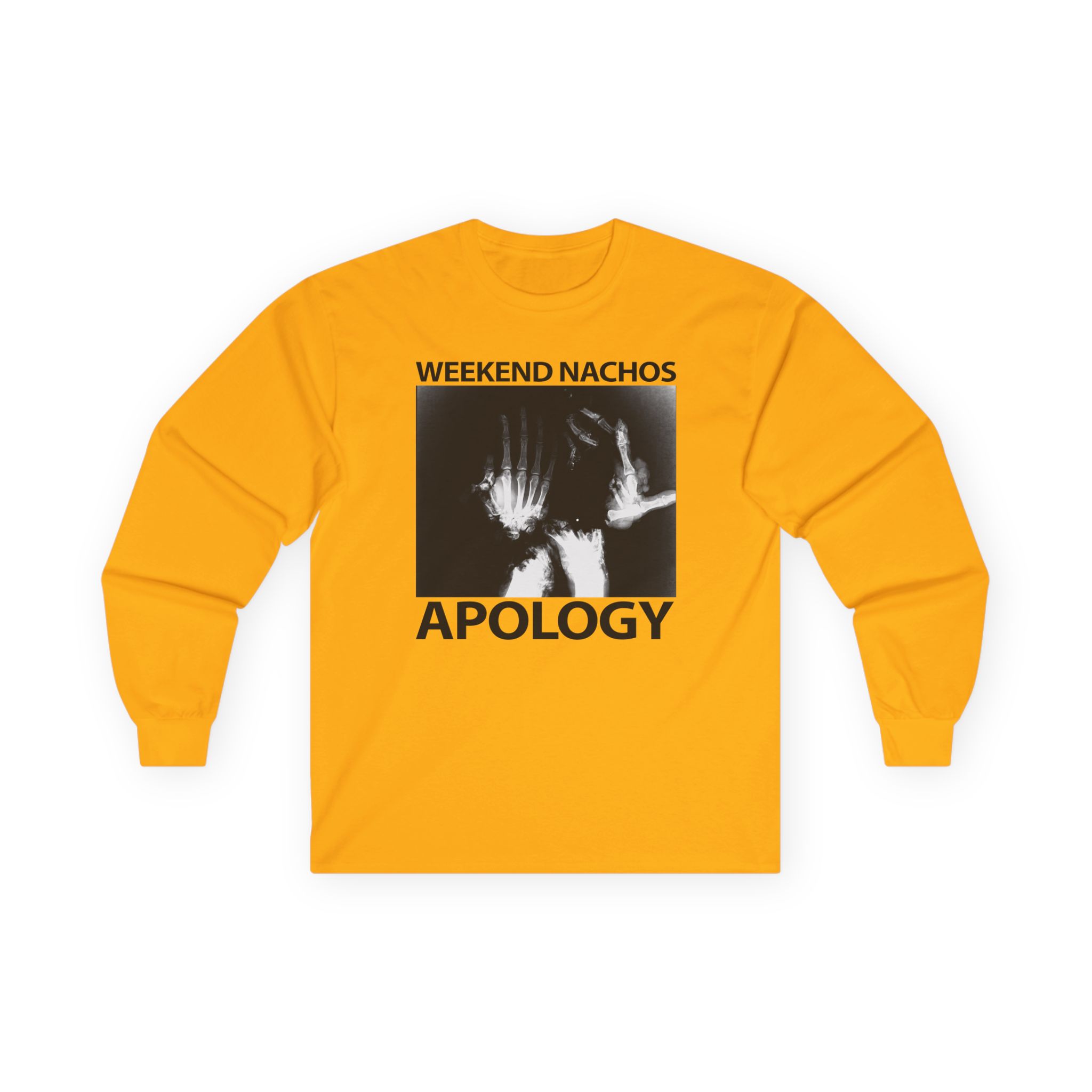 Weekend Nachos Apology Unisex Ultra Cotton Long Sleeve Tee - Image 7