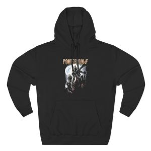 Powerwolf Army of the Night Three-Panel Fleece Hoodie