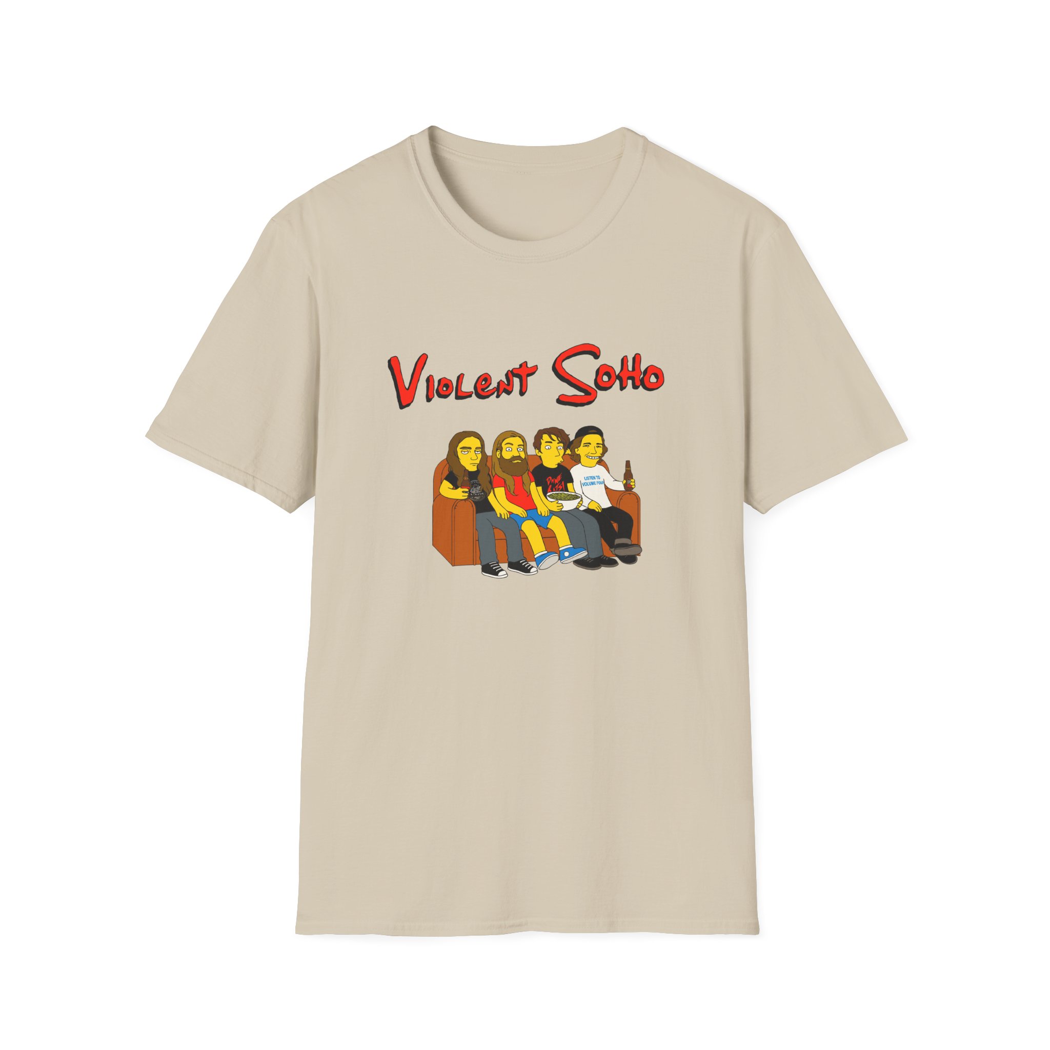 Violent Soho Springfield 4122 Unisex Softstyle T-shirt - Image 15