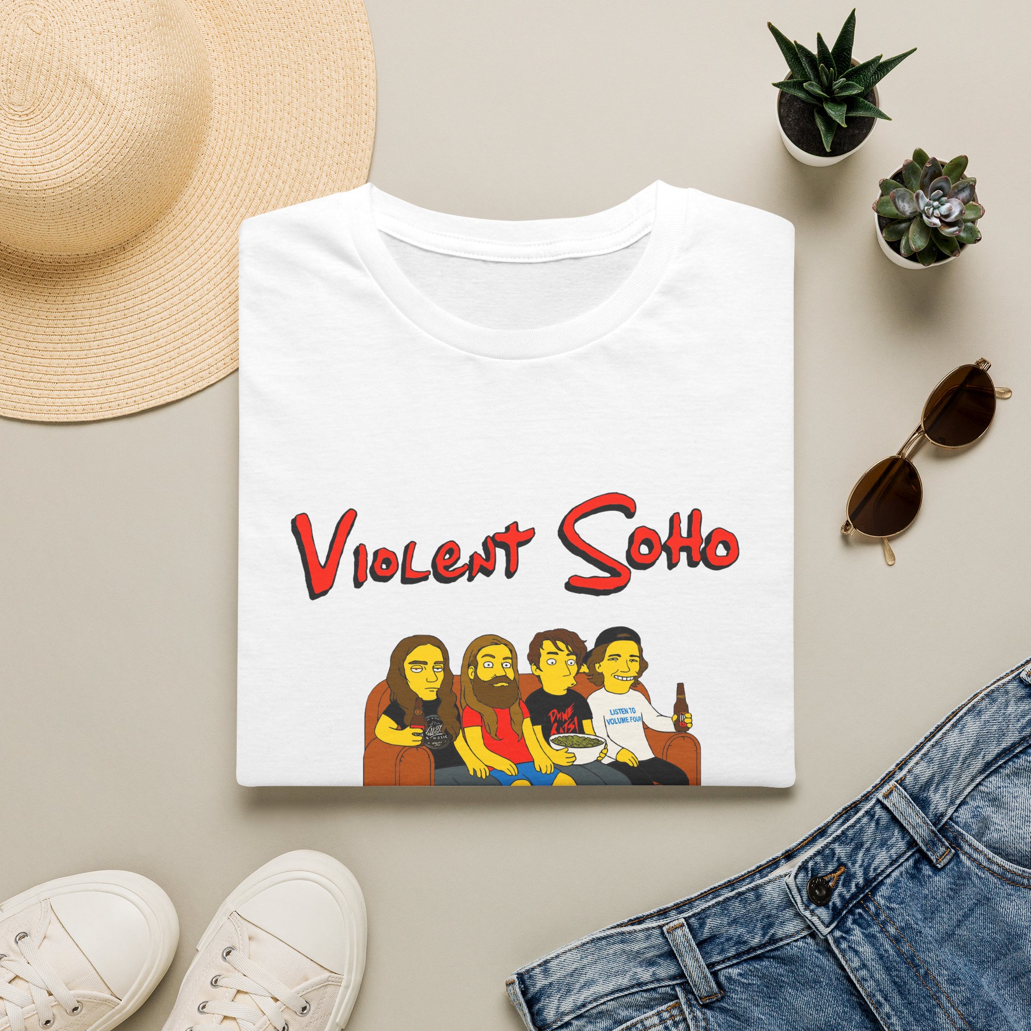 Violent Soho Springfield 4122 Unisex Softstyle T-shirt - Image 9