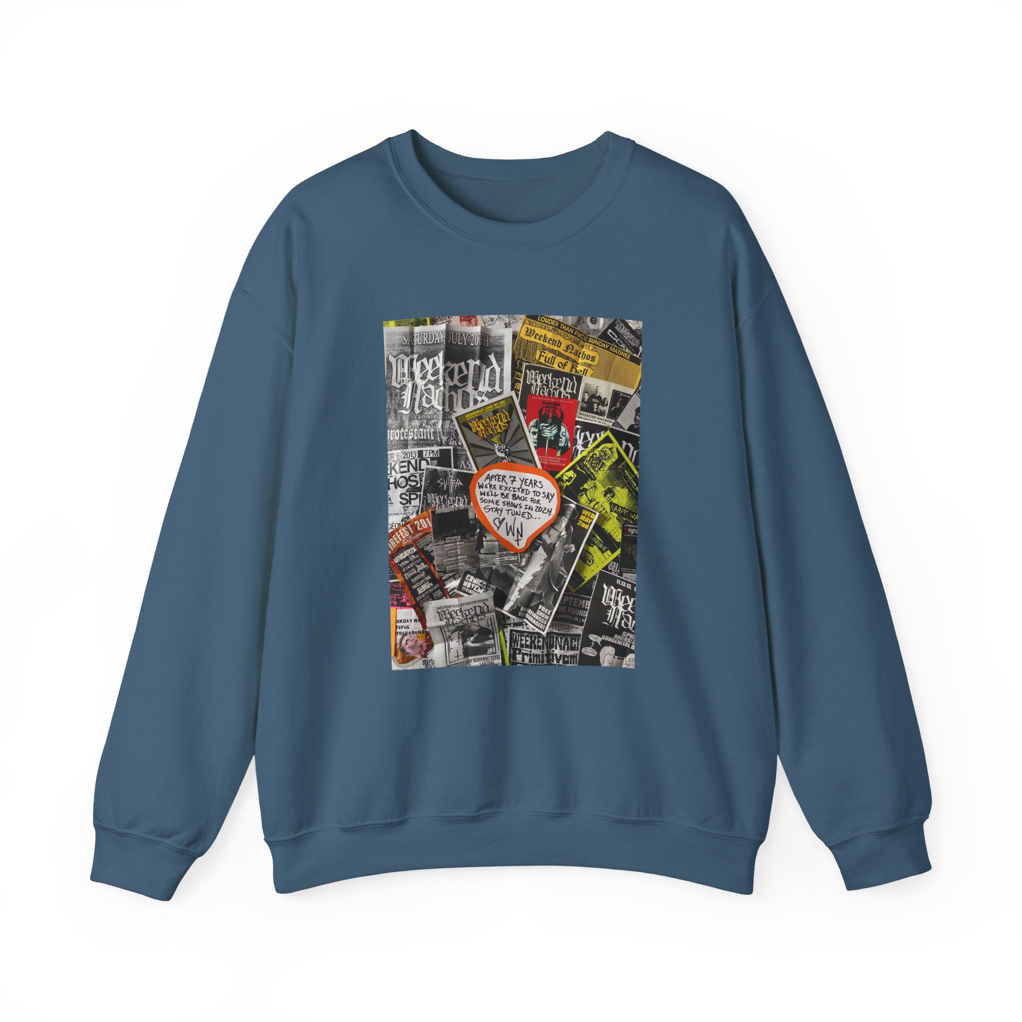 Weekend Nachos Unisex Heavy Blend™ Crewneck Sweatshirt - Image 9