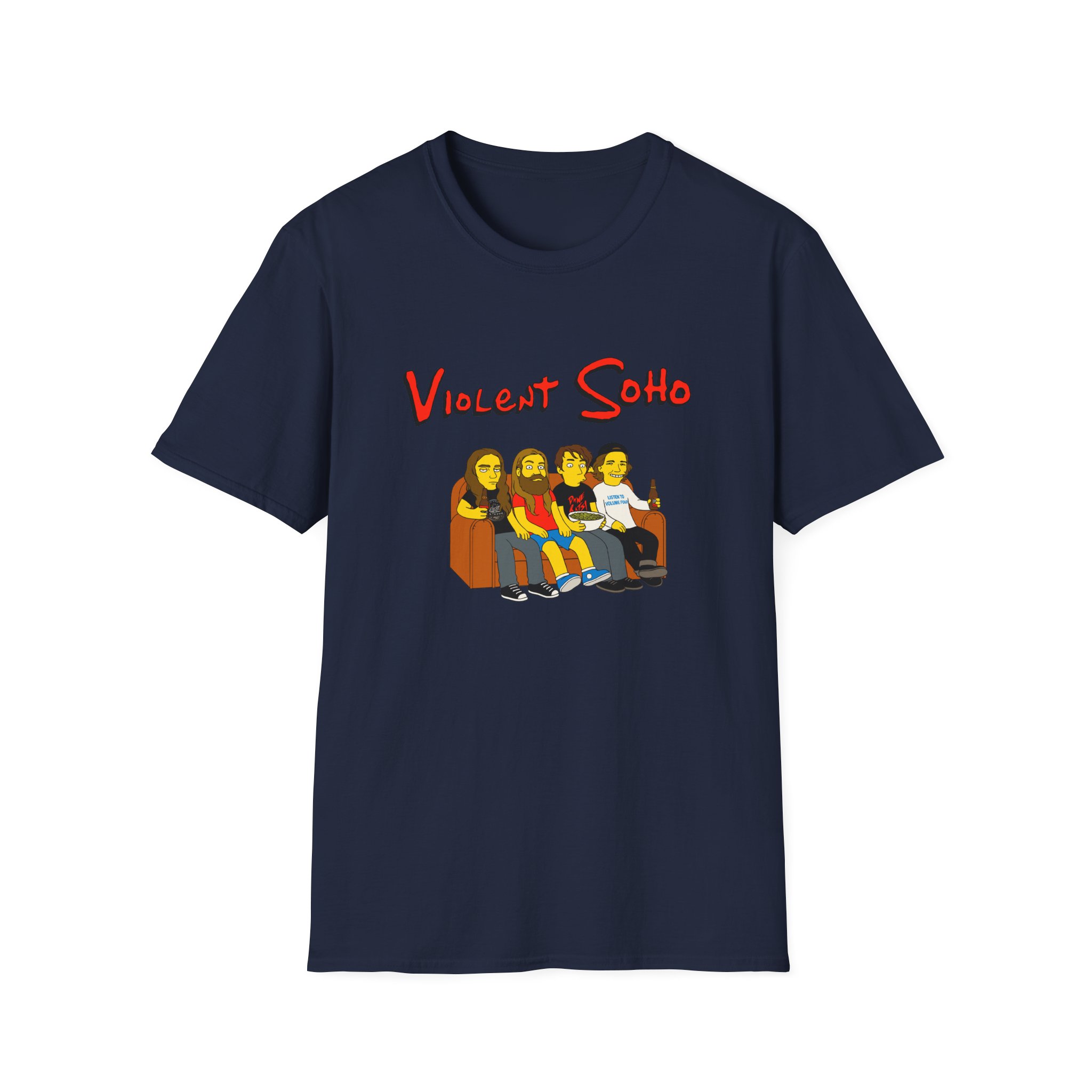 Violent Soho Springfield 4122 Unisex Softstyle T-shirt - Image 7