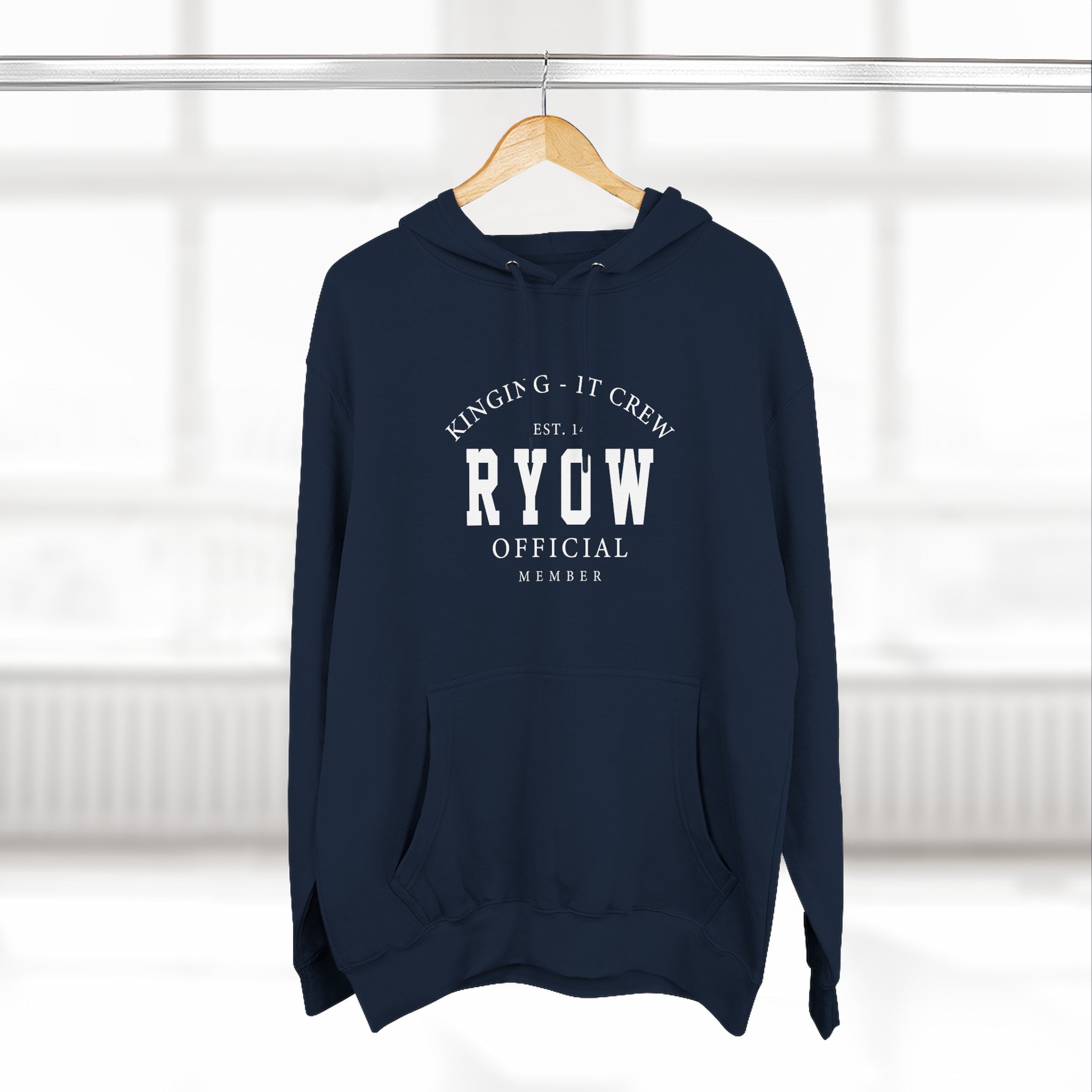 Kinging-it Chill Out Three-panel Fleece Hoodie - Image 24