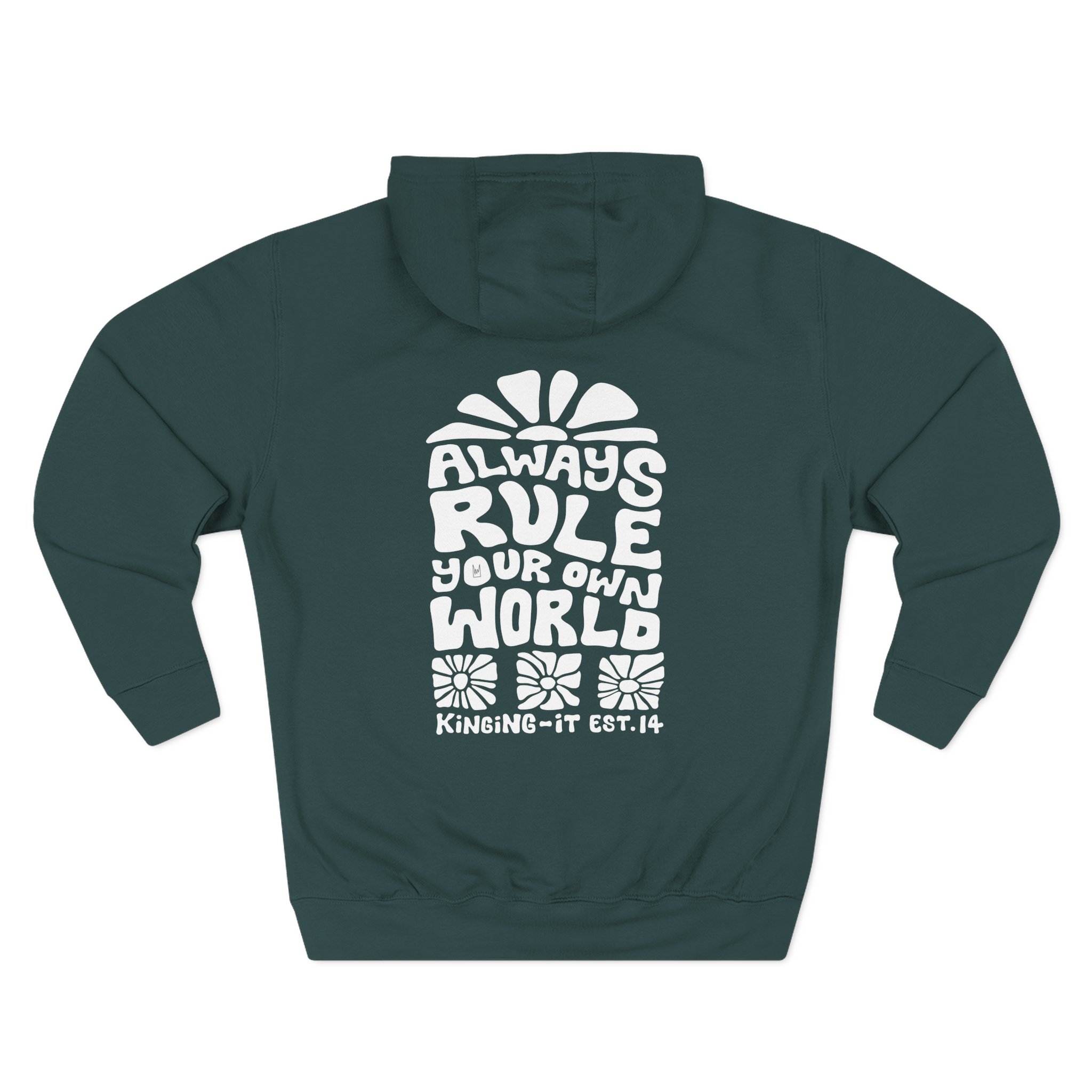 Kinging It Ryow Three-panel Fleece Hoodie - Image 8