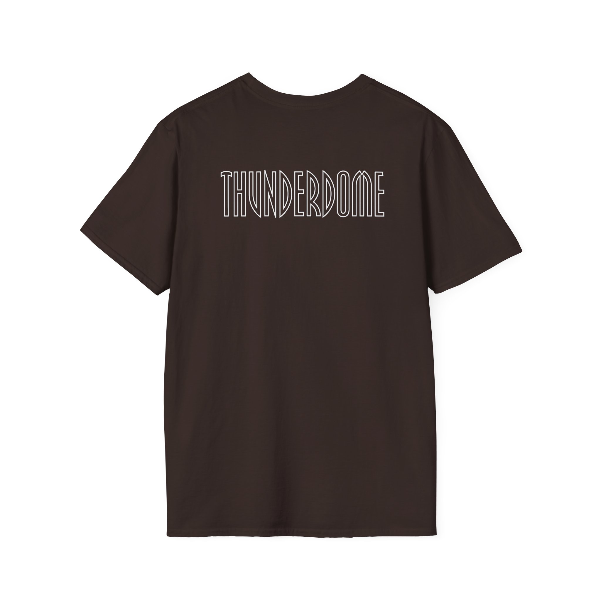 Thunderdome Skull Unisex Softstyle T-Shirt - Image 4
